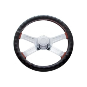 United Pacific 70111 Accessory Steering Wheel Cover, 18" Steering Wheel Cover, Black