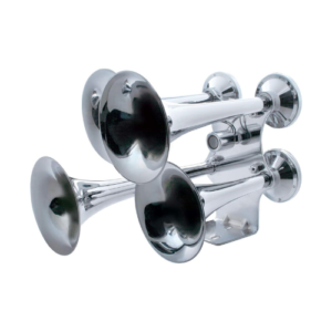 United Pacific 4 Trumpet Chrome Train Horn - Standard Duty 46130