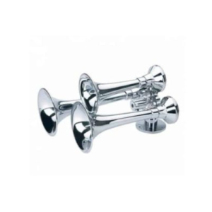 3 Trumpet "Deluxe" Chrome Train Horn - 46120