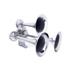 United Pacific 46129 Chrome Plated 3 Trumpet Train Horn